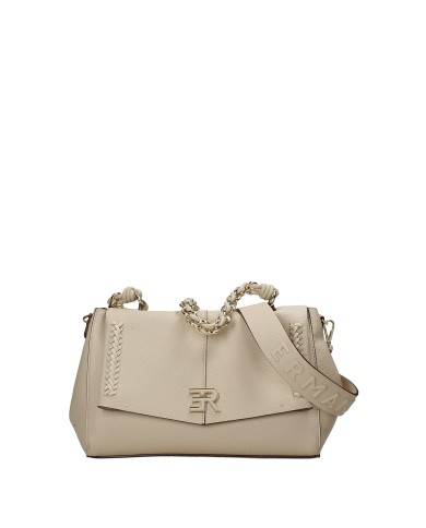 Ermanno Scervino 12402155 Borsa a spalla e a tracolla in ecopelle Sabbia