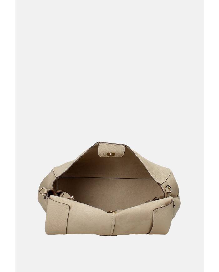 Ermanno Scervino 12402155 Borsa a spalla e a tracolla in ecopelle Sabbia