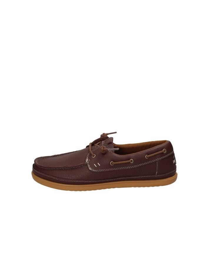 Hey Dude Shoes Harbor Lo Craft Leath.2lr Scarpa da barca in pelle Testa Moro