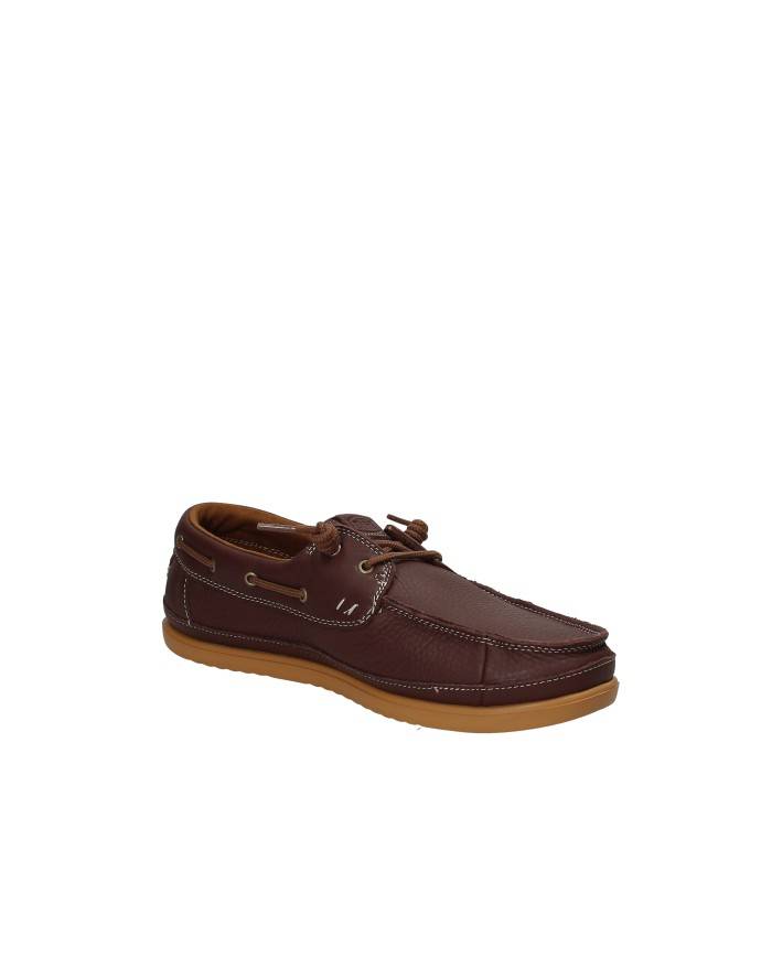 Hey Dude Shoes Harbor Lo Craft Leath.2lr Scarpa da barca in pelle Testa Moro