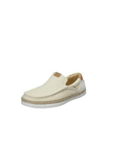 Hey Dude Shoes Harbor Lo Loafer Espa.0ni Mocassino sportivo da uomo slip-on in cotone Sabbia