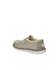 Hey Dude Shoes Wally Mesh Neutrals.0qf Mocassino sportivo da uomo slip-on in mesh Sabbia