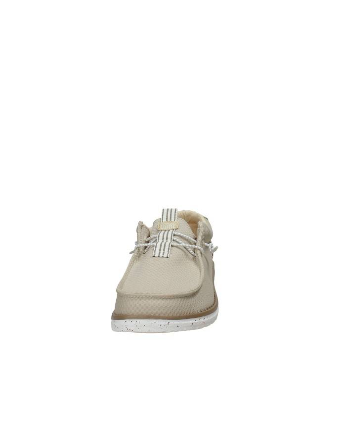 Hey Dude Shoes Wally Mesh Neutrals.0qf Mocassino sportivo da uomo slip-on in mesh Sabbia
