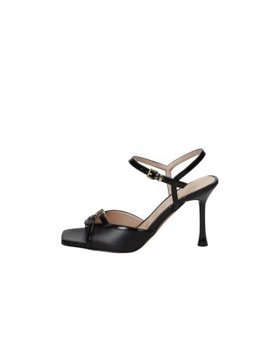 Albano 5566 Sandali con tacco alto in vernice Nero