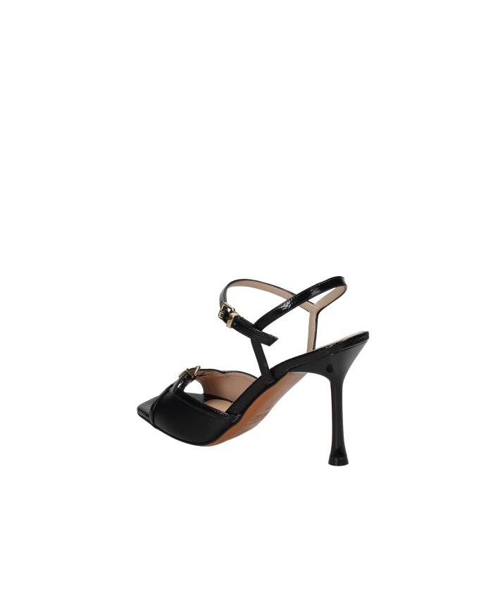 Albano 5566 Sandali con tacco alto in vernice Nero