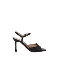 Albano 5566 Sandali con tacco alto in vernice Nero