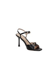 Albano 5566 Sandali con tacco alto in vernice Nero