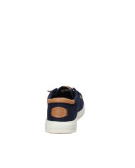 Hey Dude Shoes Paul Canvas.4uc Mocassino sportivo da uomo slip-on in cotone Blu