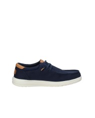 Hey Dude Shoes Paul Canvas.4uc Mocassino sportivo da uomo slip-on in cotone Blu