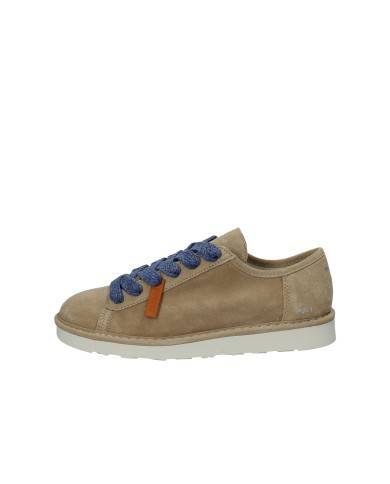 Panchic P001.0206B008 Sneaker da uomo in 100% pelle scamosciata Sabbia
