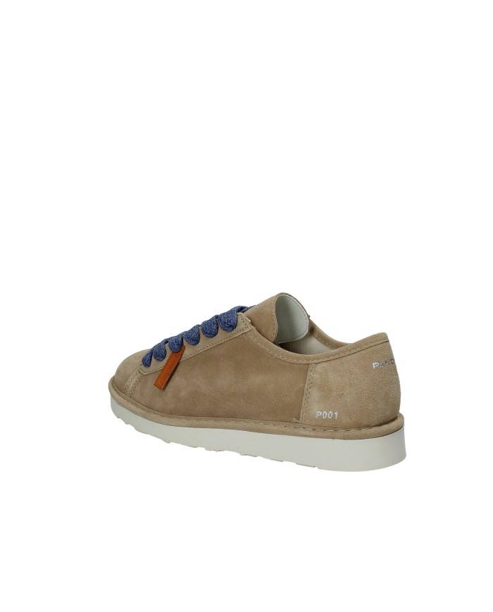 Panchic P001.0206B008 Sneaker da uomo in 100% pelle scamosciata Sabbia