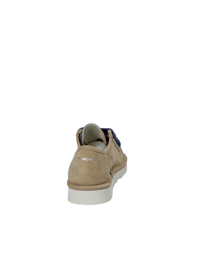 Panchic P001.0206B008 Sneaker da uomo in 100% pelle scamosciata Sabbia