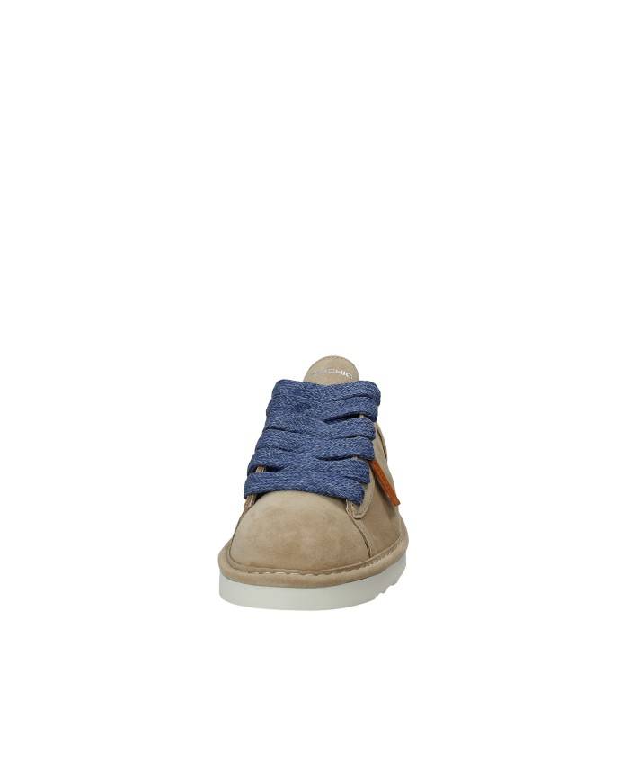 Panchic P001.0206B008 Sneaker da uomo in 100% pelle scamosciata Sabbia