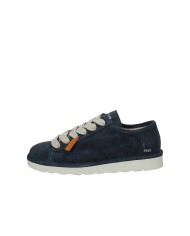 Panchic P001.0206T010 Sneaker da uomo in 100% pelle scamosciata Blu