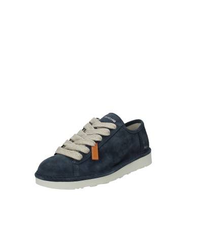 Panchic P001.0206T010 Sneaker da uomo in 100% pelle scamosciata Blu