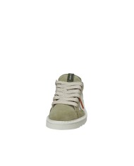 Panchic p001.02263081 Sneaker da uomo in 100% pelle e camoscio Verde Oliva