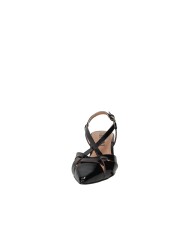 Bibi Lou 633z21vk.ne Décolleté slingback a punta in vernice Nero