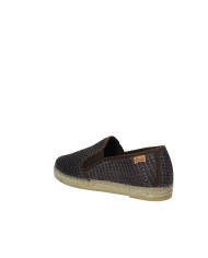 Vidorreta 0351 Espadrilla mocassino da uomo in tessuto intrecciato Testa Moro