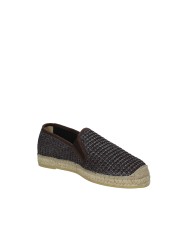 Vidorreta 0351 Espadrilla mocassino da uomo in tessuto intrecciato Testa Moro