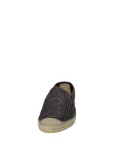 Vidorreta 0351 Espadrilla mocassino da uomo in tessuto intrecciato Testa Moro