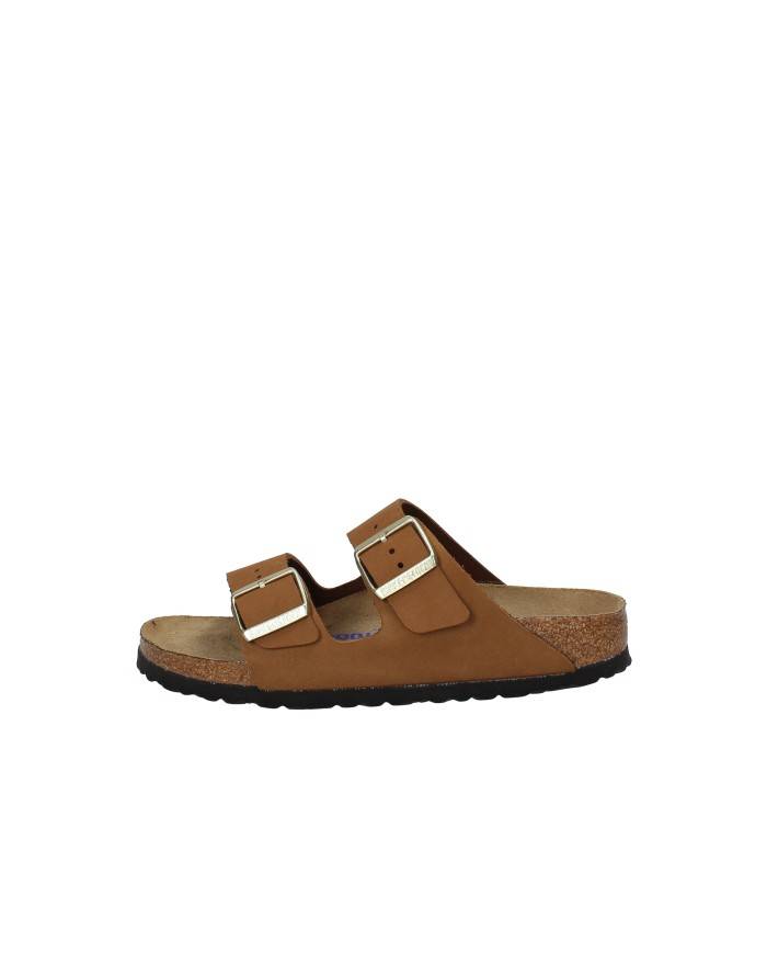 Birkenstock Arizona.1032086 Sandalo Arizona in nabuk oliato Tabacco