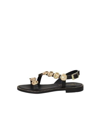 Aquaclara Malva.ne Sandalo basso donna in pelle Nero