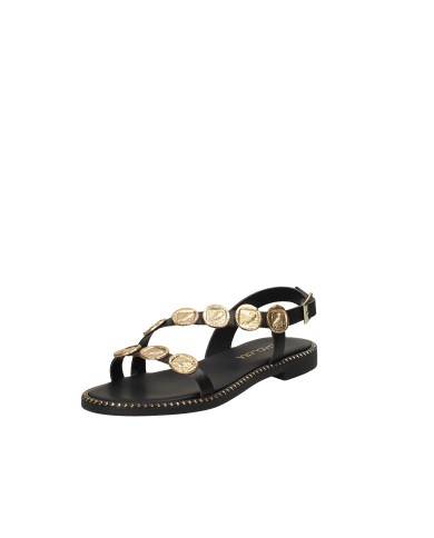 Aquaclara Malva.ne Sandalo basso donna in pelle Nero