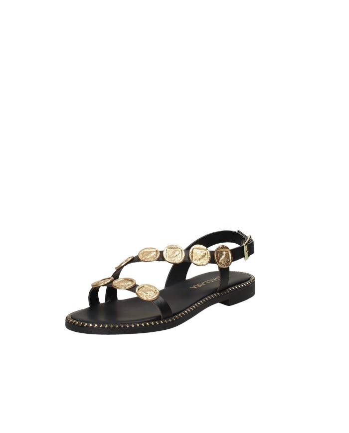 Aquaclara Malva.ne Sandalo basso donna in pelle Nero