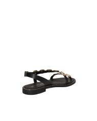 Aquaclara Malva.ne Sandalo basso donna in pelle Nero