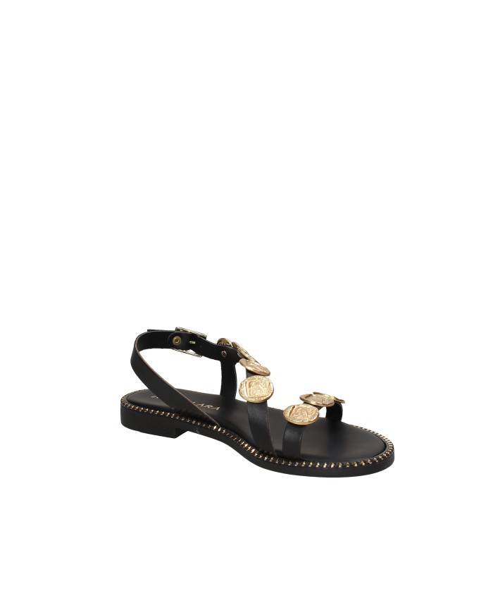 Aquaclara Malva.ne Sandalo basso donna in pelle Nero