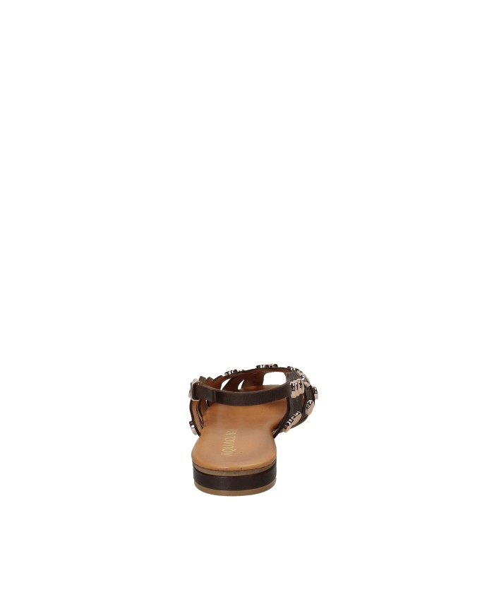 Aquaclara Rio.tdm Slingback spuntata tipo ballerina in pelle Testa Moro