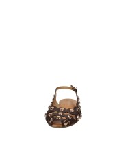 Aquaclara Rio.tdm Slingback spuntata tipo ballerina in pelle Testa Moro