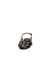 Aquaclara Rio.ne Slingback spuntata tipo ballerina in pelle Nero