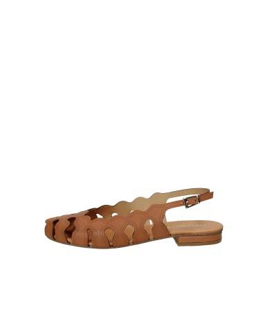 Aquaclara Nilo.tan Slingback spuntata tipo ballerina in pelle Tan