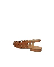 Aquaclara Nilo.tan Slingback spuntata tipo ballerina in pelle Tan