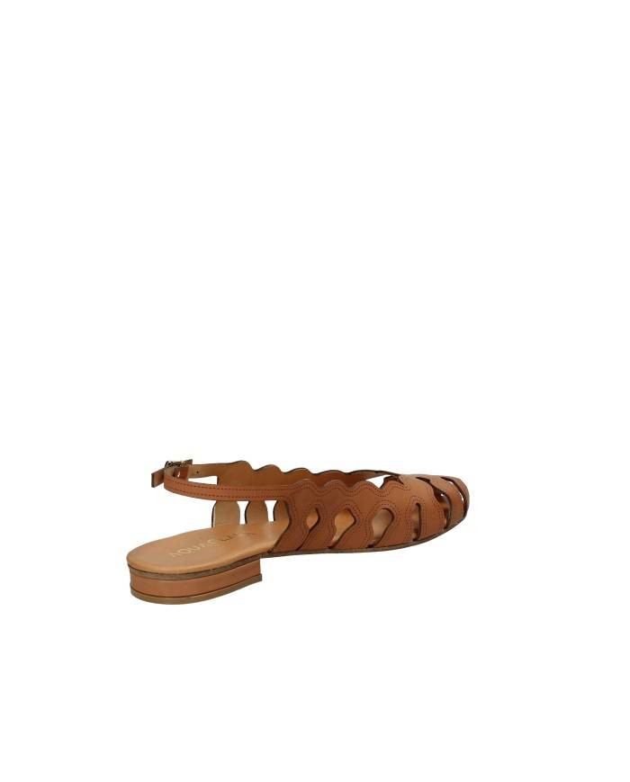 Aquaclara Nilo.tan Slingback spuntata tipo ballerina in pelle Tan