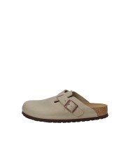 Birkenstock Boston.960813 Sabot Boston in nabuk oliato Taupe