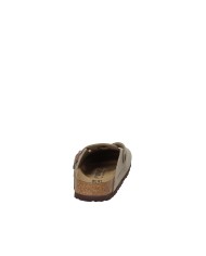Birkenstock Boston.960813 Sabot Boston in nabuk oliato Taupe