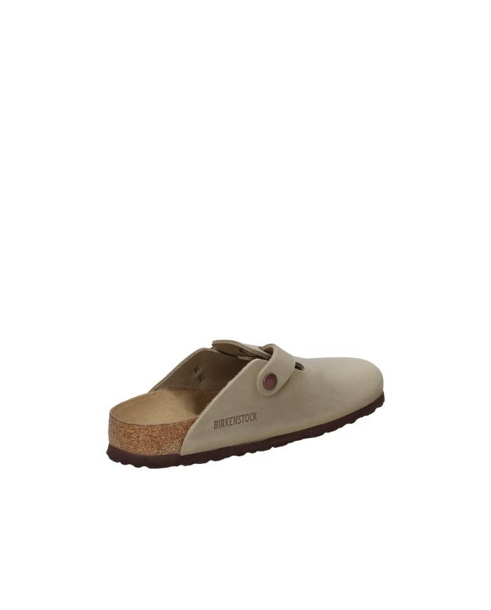 Birkenstock Boston.960813 Sabot Boston in nabuk oliato Taupe