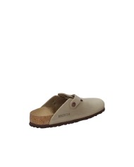 Birkenstock Boston.960813 Sabot Boston in nabuk oliato Taupe