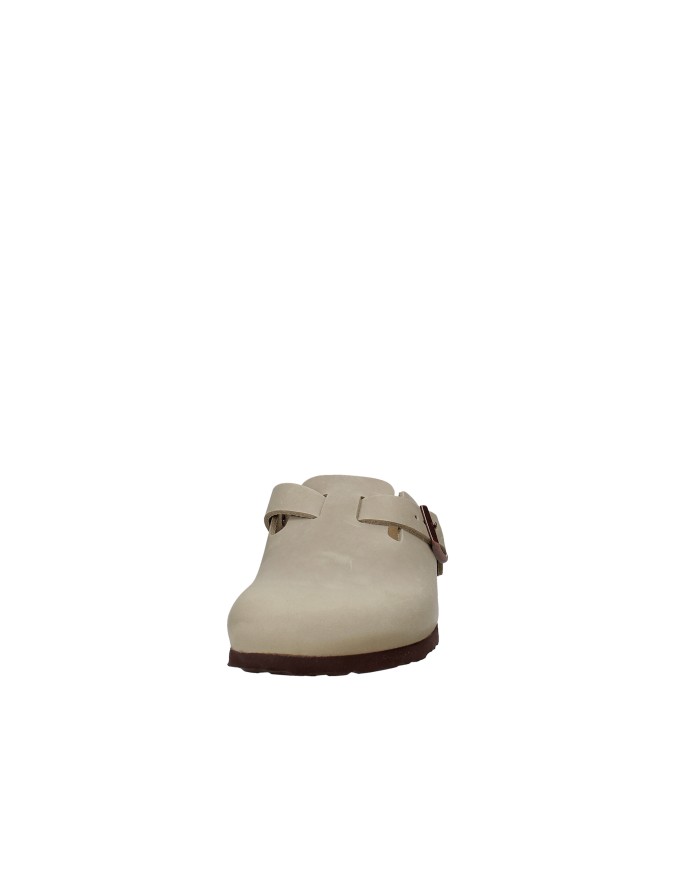 Birkenstock Boston.960813 Sabot Boston in nabuk oliato Taupe