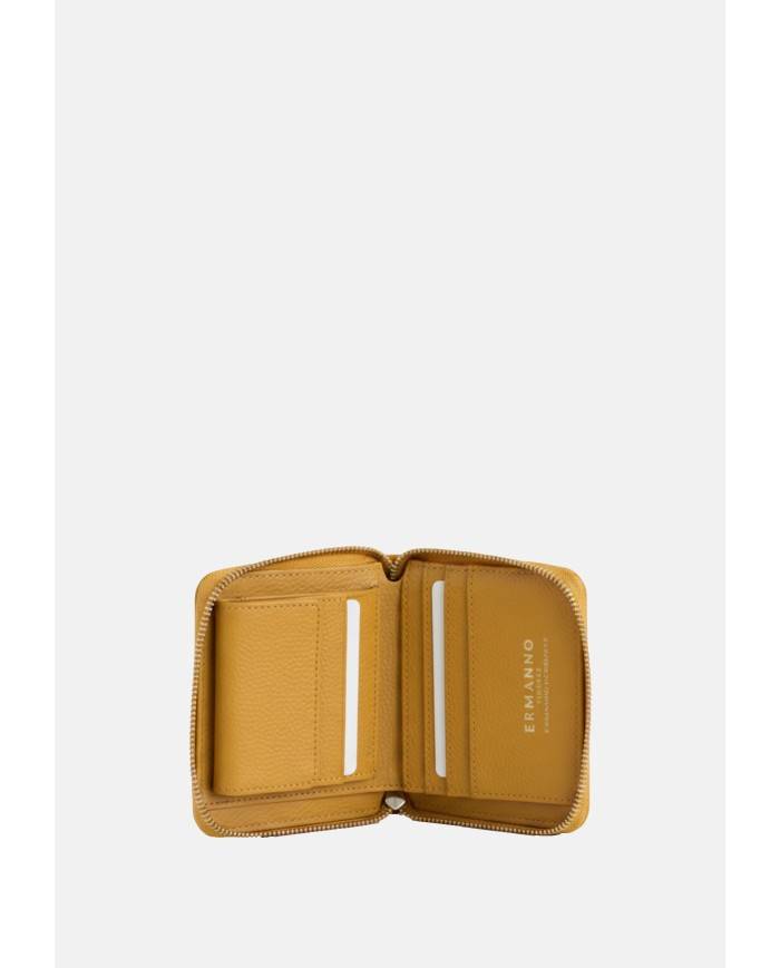 Ermanno Firenze 12600419 PF EBA small zip.Tabacco Tabacco
