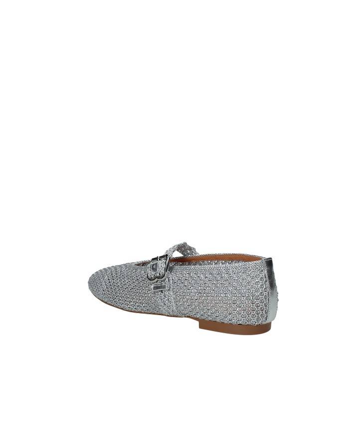 Bibi Lou 509z87vk Ballerina in maglia elastica laminata Argento