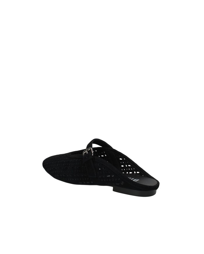 Bibi Lou 603z38vk Sabot bassi in camoscio traforato Nero