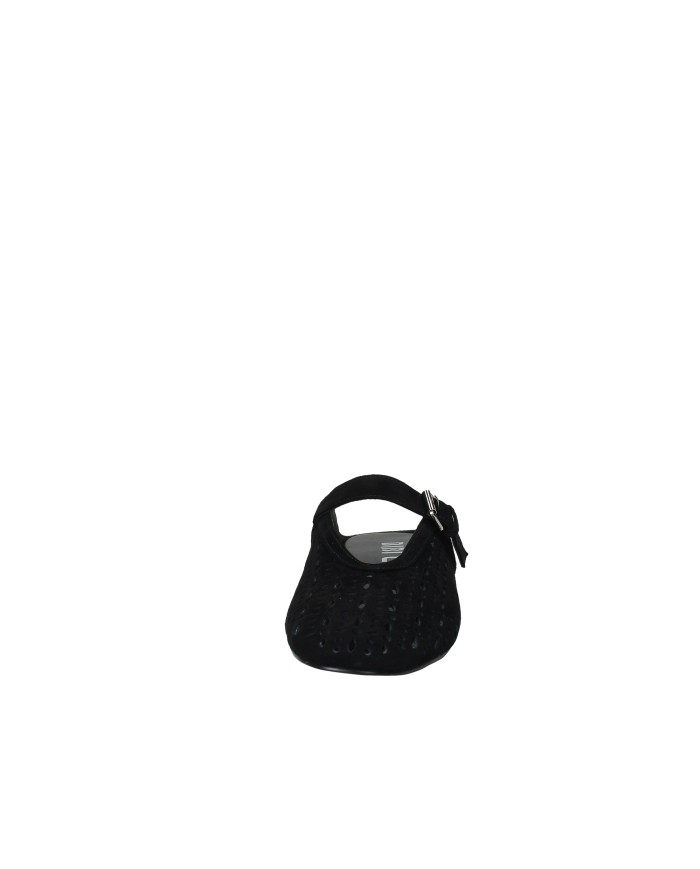 Bibi Lou 603z38vk Sabot bassi in camoscio traforato Nero