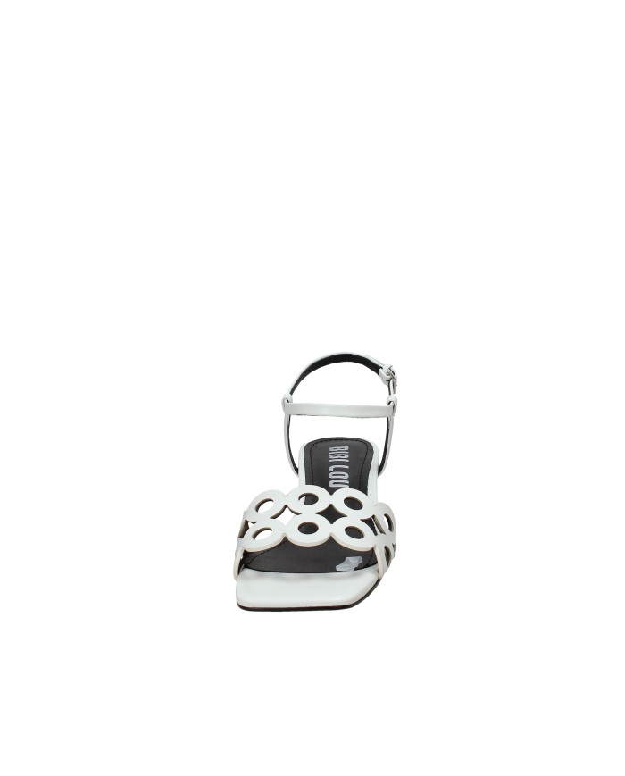 Bibi Lou 628z10vk Sandalo con tacco medio in pelle Bianco