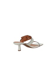 Bibi Lou 662z21vk Sandali scalzati con tacco in vernice Bianco