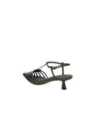 Bibi Lou 678z21vk.vm Décolleté slingback in vernice Verde Militare