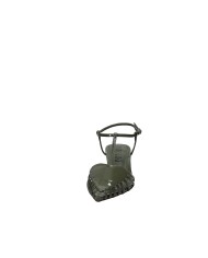 Bibi Lou 678z21vk.vm Décolleté slingback in vernice Verde Militare