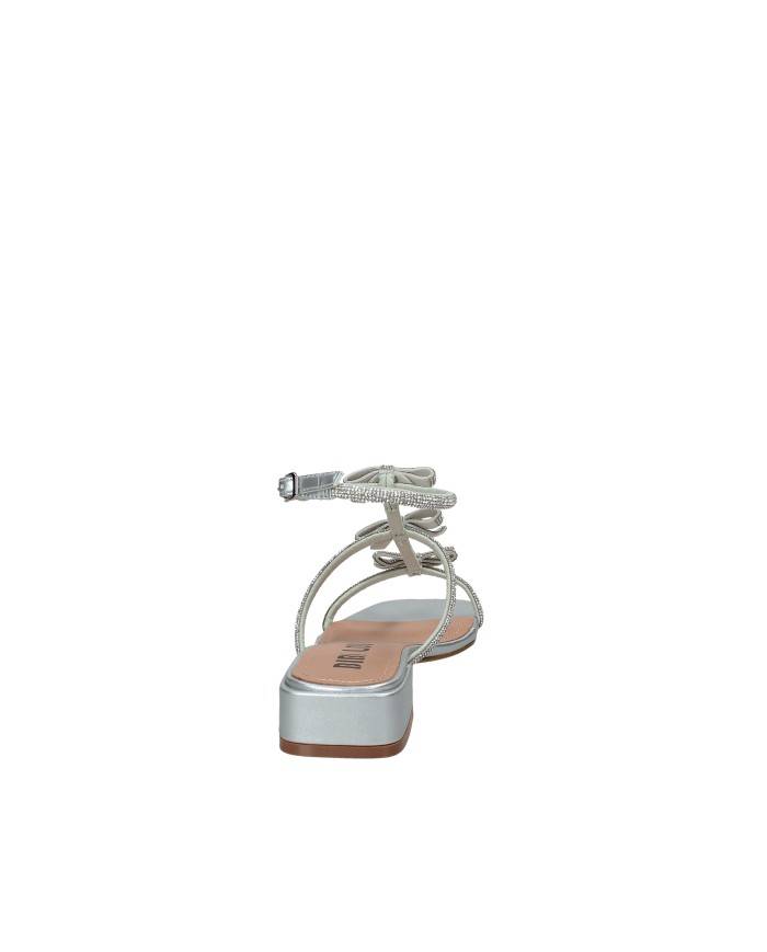 Bibi Lou 848z00hg Sandalo con tacco in pelle Argento